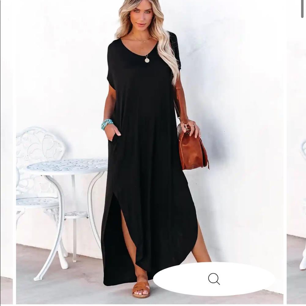 NWOT VICI Farmers market pocketed modal dress